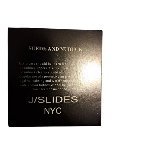 Black Suede J Slides NYC Nila Women's Boots - Picture 5 of 5